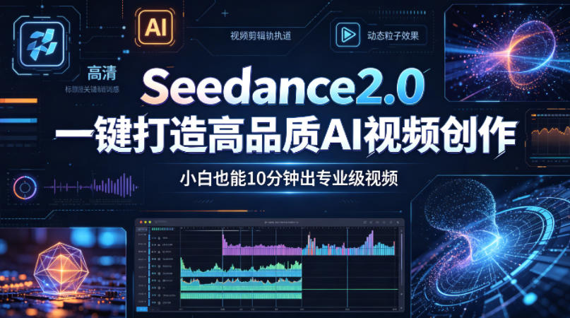 Seedance2.0一键打造高品质AI视频创作，小白也能10分钟出专业级视频-优创云