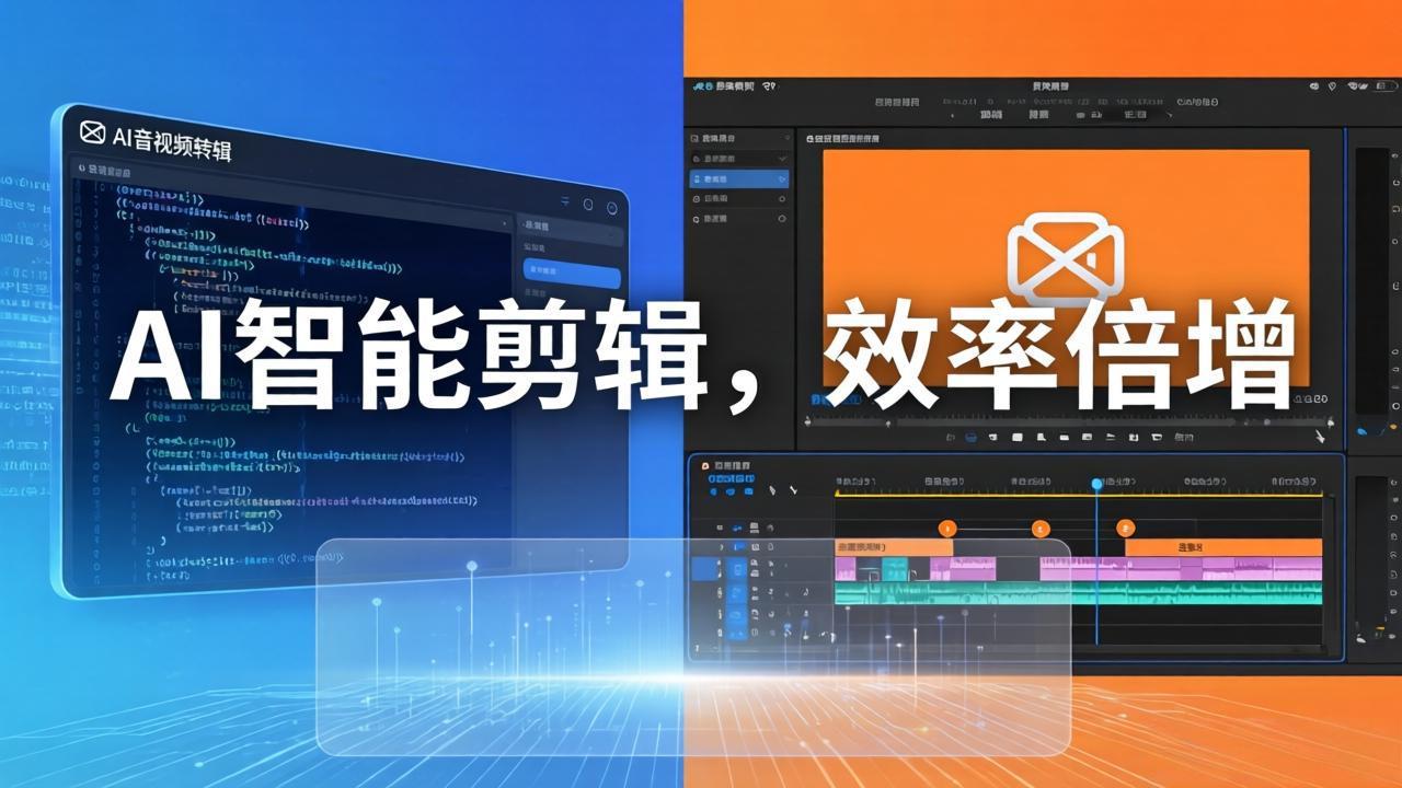 AI剪辑入门到精通实战：千问音视频转写+AI筛选文案+剪映精剪，一套SOP让你剪视频效率翻10倍-优创云