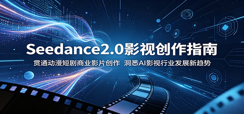 Seedance2.0影视创作指南:贯通动漫短剧商业影片创作,洞悉AI影视行业发展新趋势-优创云
